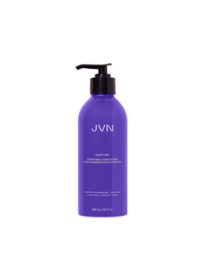 JVN Nurture Hydrating Conditioner Moisturizing Conditioner For All Hair Types Detangles & Softens Hair Made With Clean Hemisqualane (10 Fl Oz)  - Image 2