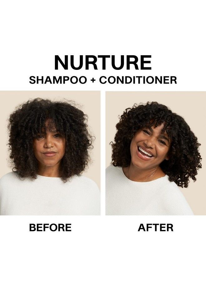 JVN Nurture Hydrating Conditioner Moisturizing Conditioner For All Hair Types Detangles & Softens Hair Made With Clean Hemisqualane (10 Fl Oz)  - Image 3