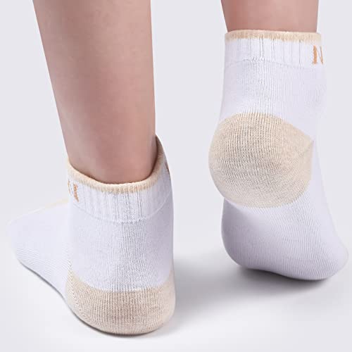 NinetoFiveLife Womens Ankle Socks Girls Socks Cotton Low Cut Athletic Running,Soft,Comfortable,Breathable 6 Pairs - Image 3