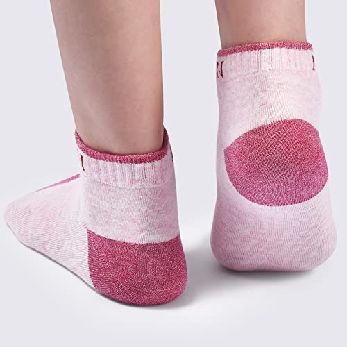 NinetoFiveLife Womens Ankle Socks Girls Socks Cotton Low Cut Athletic Running,Soft,Comfortable,Breathable 6 Pairs - Image 4