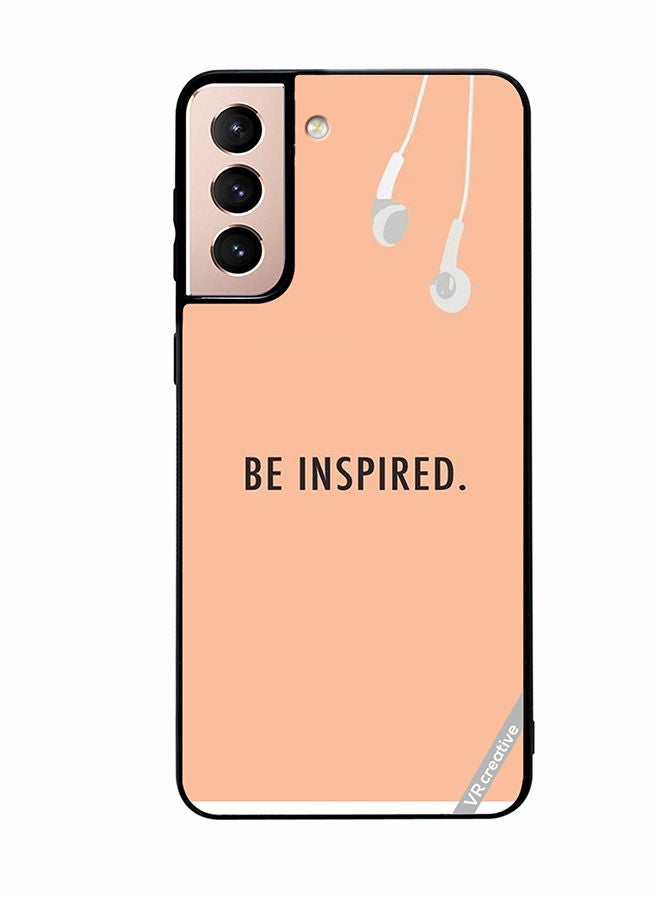 VR CREATIVE Protective Case Cover For Samsung Galaxy S21 5G Be Inspired Design Multicolour - Image 1