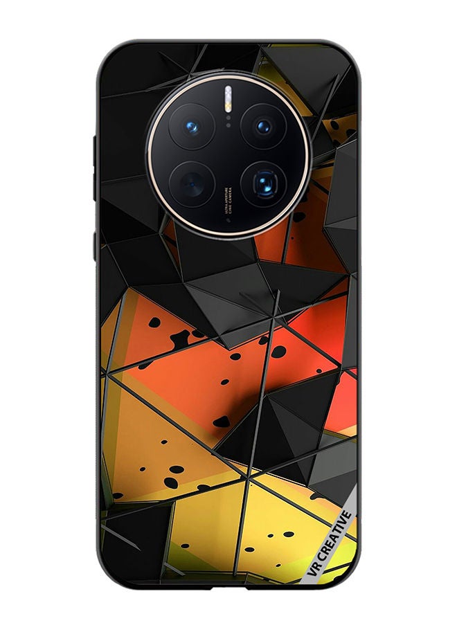 VR CREATIVE Protective Case Cover For Huawei Mate 50 Pro Abstract Design Multicolour - Image 1