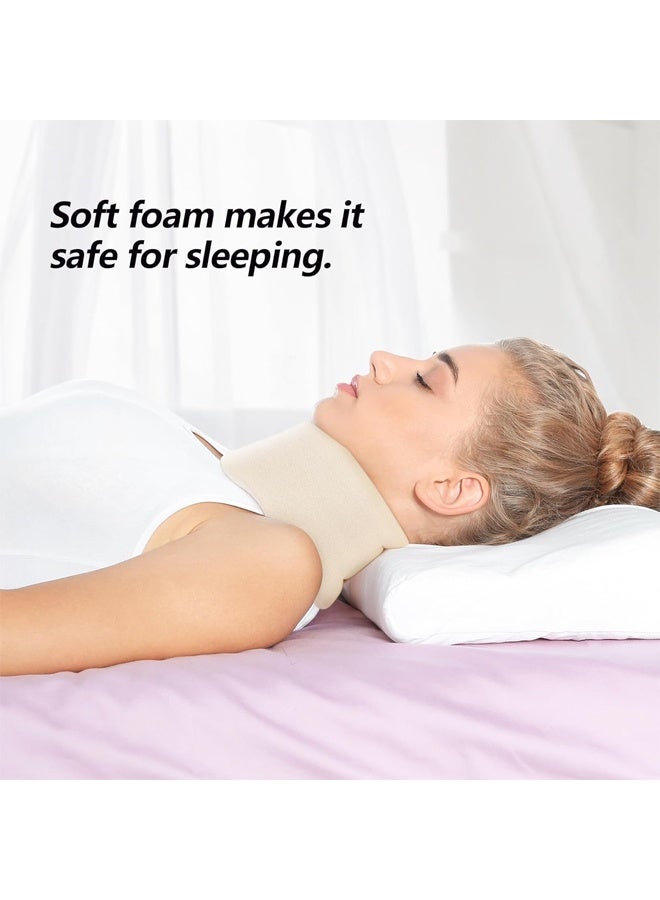 Neck Support, C-Neck Brace Neck Brace,Soft Neck Support,Keep Vertebrae Stable for Relief of Cervical Spine Pressure for Women & Men - Image 4