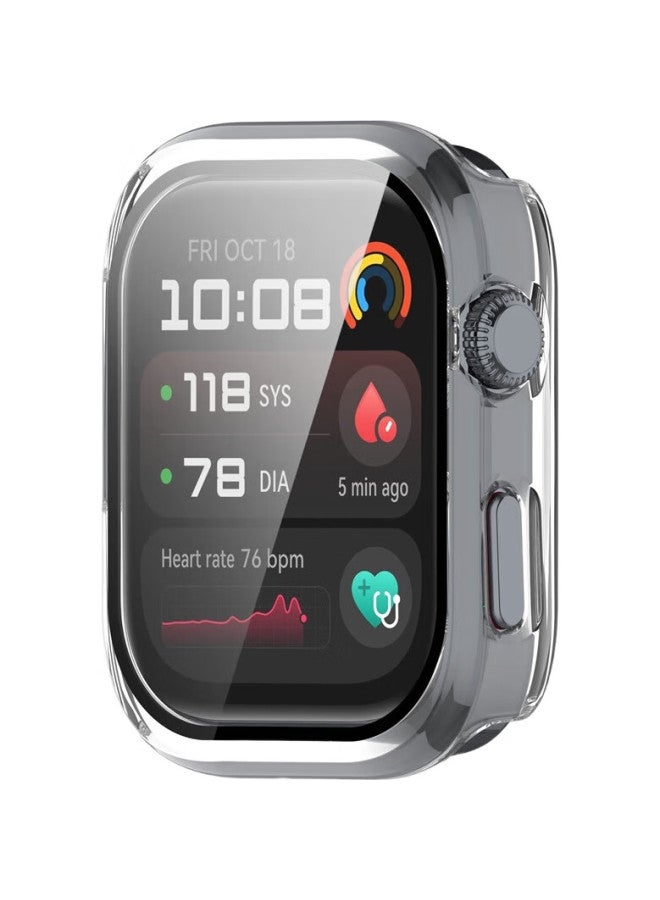 KMaxAI Huawei Watch D2 Protective Case + Film Full Body Blood Glucose Watch Dial Protective Cover & Screen Tempered Film Scratch-Resistant Hard Shell Anti-Fingerprint Transparent - Image 2