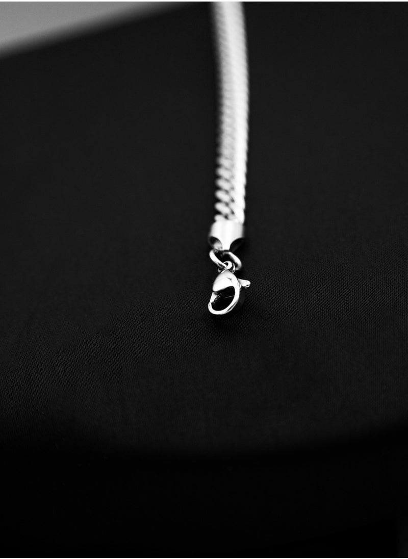 mjuhurat Stainless silver chain 5 mm 55 cm  - Image 3