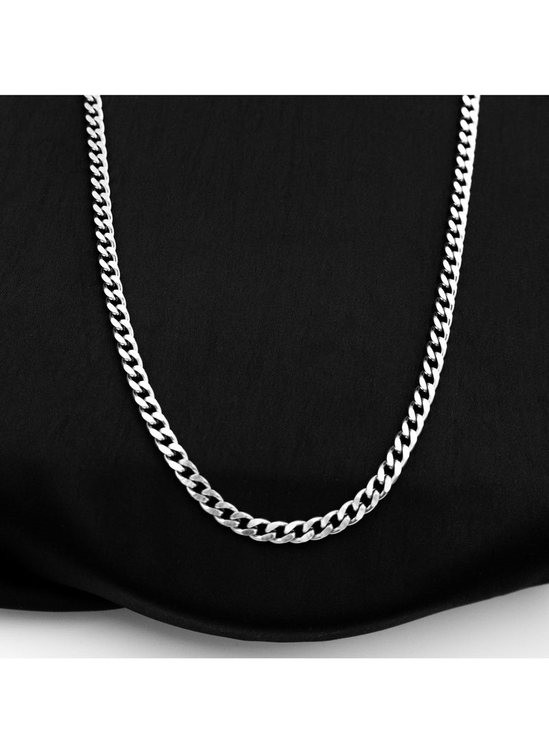 mjuhurat Stainless silver chain 5 mm 55 cm  - Image 2