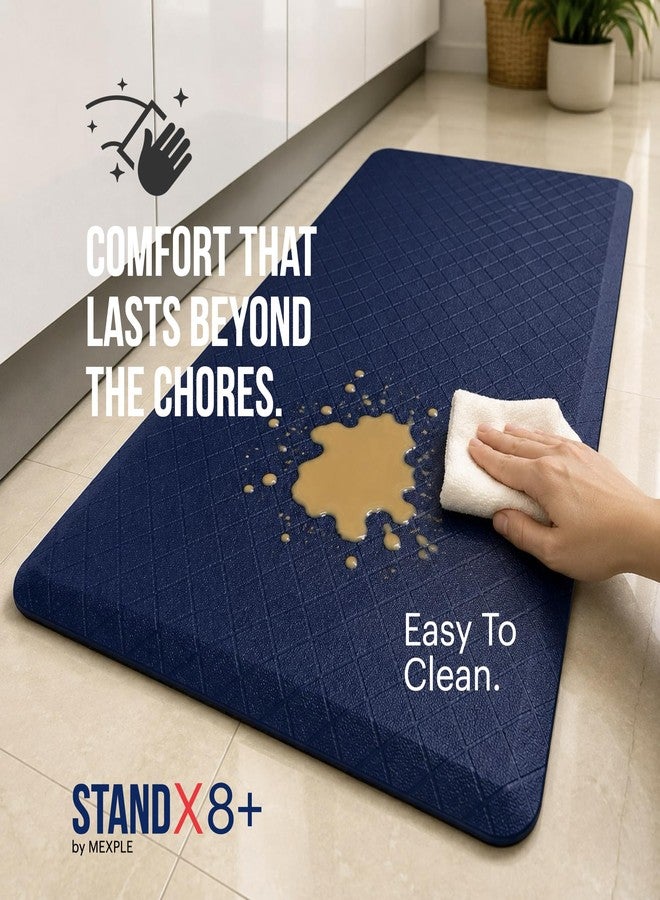MEXPLE STANDX8+ by MEXPLE Active Anti-Fatigue Floor Mat for Kitchen, Standing Desk & Laundry | Orthopedic Comfort Cushion Mat | Waterproof, Non-Slip & Easy-Clean Standing Mat for Home & Office | 45 x 75 cm - Image 3