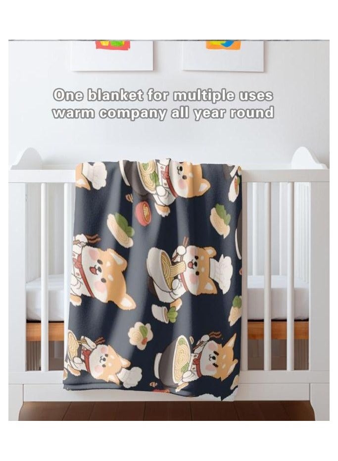 general Children's or student cartoon flannel thin blanket (warm and comfortable, suitable for sleep, games) 100cm*150cm - 11 - Image 4