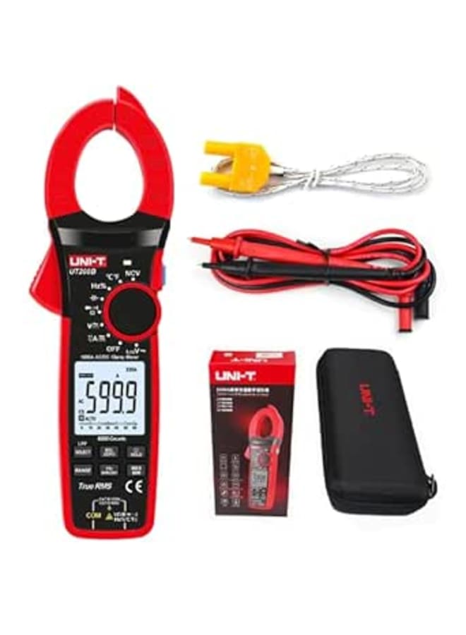 UT208B Clamp Meter - UT208B True RMS Digital Clamp Meter 1000A (AC/DC)