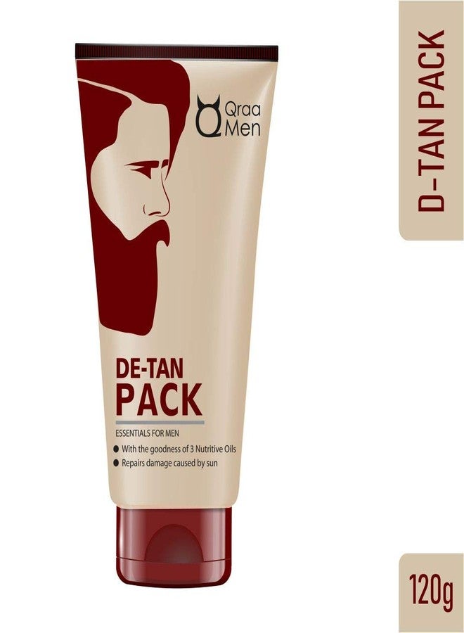 Qraa Men De-Tan Cleanser/Wash For Men For Skin Lightening/Brightening, 100 g with clove oil And Men De-Tan Pack For Men For Skin Lightening/Brightening, 120 g - Image 5