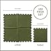 BEFORYOU 100 Pack Cocktail Napkin 2Ply Scalloped Edged Dessert Napkins Folded 5 x 5 Inches Disposable Napkins for Dinner Wedding Birthday Party Bridal Anniversary Reception Event Green - Image 4