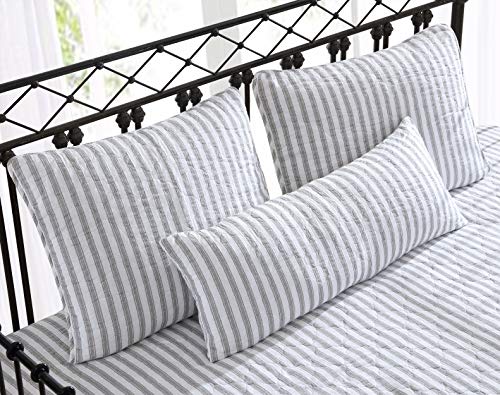 Stone Cottage - Daybed Set, Reversible Cotton Bedding with Matching Shams & Deco Pillow, Pre-Washed for Added Softness (Willow Way Grey, Daybed) - Image 5