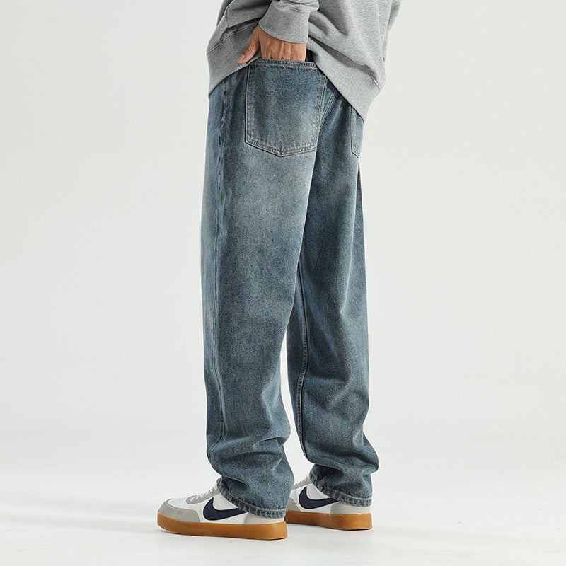 Unisex Casual Daily Denim Jeans - Image 3