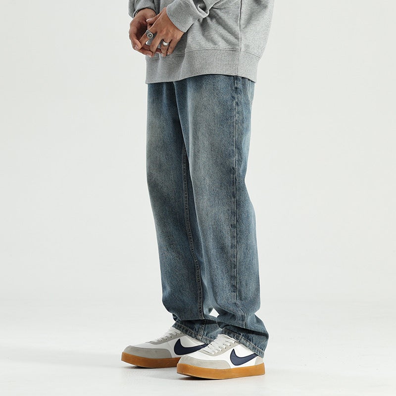 Unisex Casual Daily Denim Jeans - Image 2