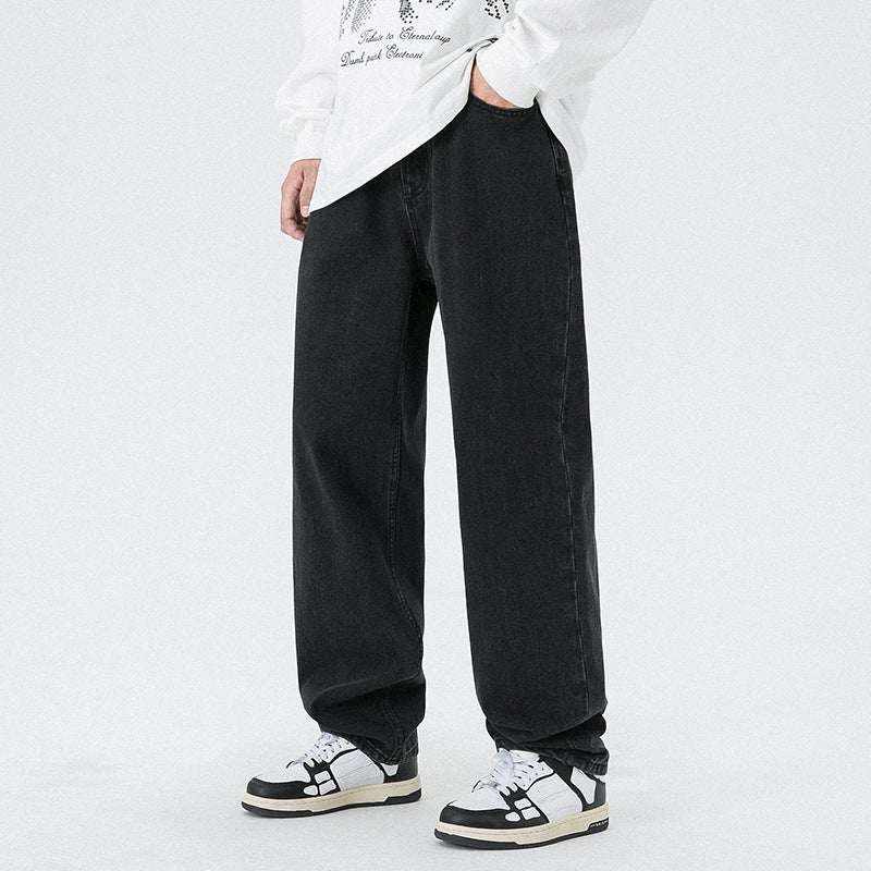 Unisex Casual Daily Denim Jeans - Image 4