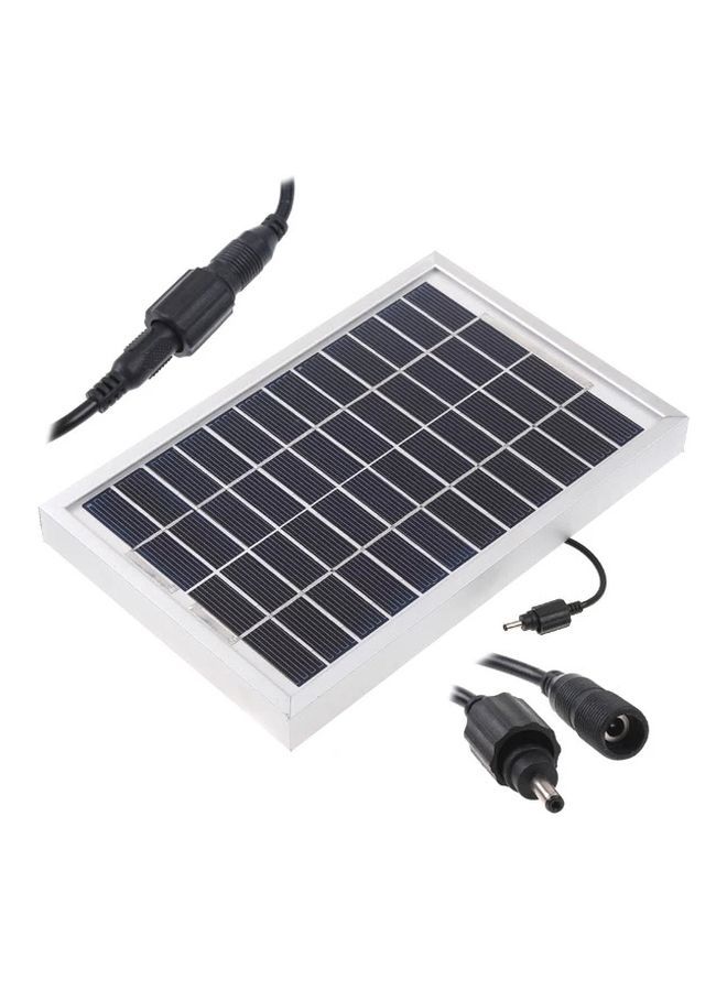 NIBEMINENT Solar Powered Water Pump White/Black  - Image 3