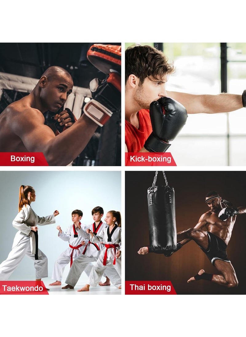 PYC - Boxing Gloves Fingerless MMA Gloves UFC Boxing Fight Gloves for Sanda Sparring Punching Bag Training - Image 1