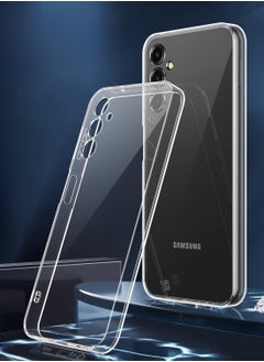 Generic Case Compatible with Samsung Galaxy A25 5G Case Crystal Clear Soft TPU Gel Case Flexible Silicone Anti-Scratch Camera Protection Transparent TPU Cover - Clear 