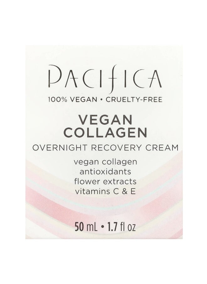 Pacifica Pacifica, Vegan Collagen, Overnight Recovery Cream, 1.7 fl oz (50 ml)  - Image 2