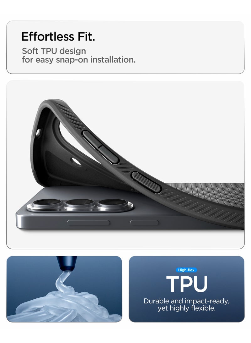 Spigen Liquid Air MagFit for Samsung Galaxy S26 Case [MagSafe compatible] Cover - Matte Black - Image 4