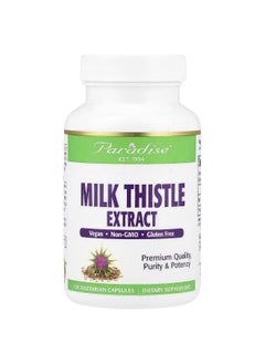 Paradise Herbs Paradise Herbs, Milk Thistle Extract, 250 mg, 120 Vegetarian Capsules 