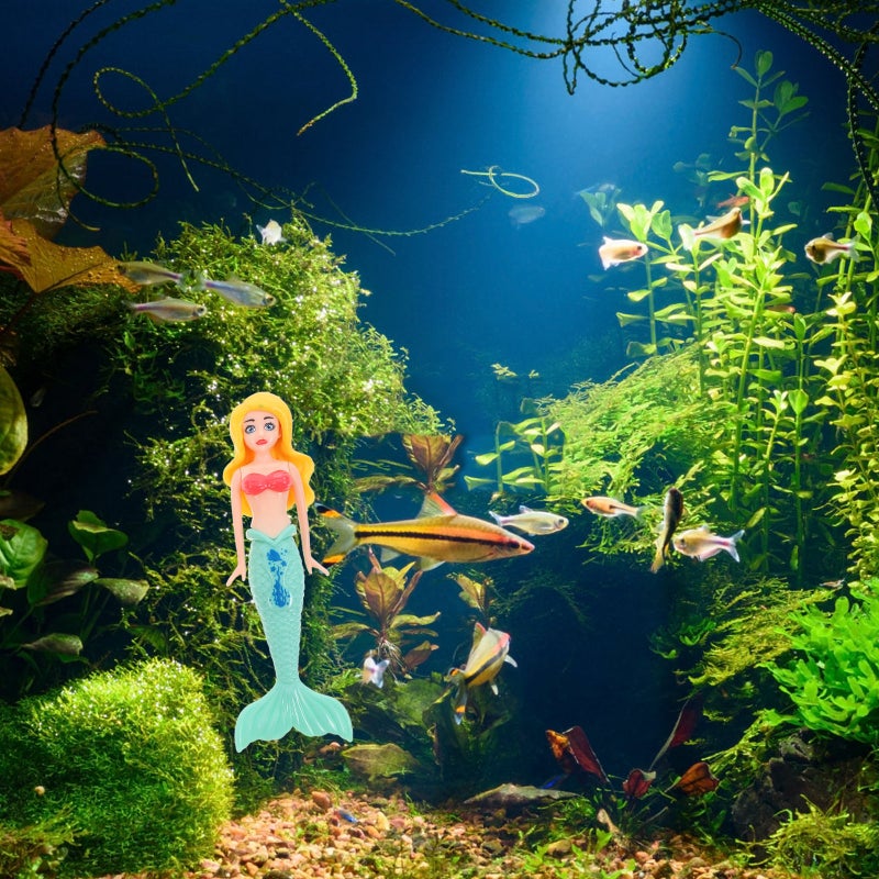 4pcs Diving Pool Toys Children Mermaid Shape Diving Toys Kids Pool Mermaid Toys - Image 2