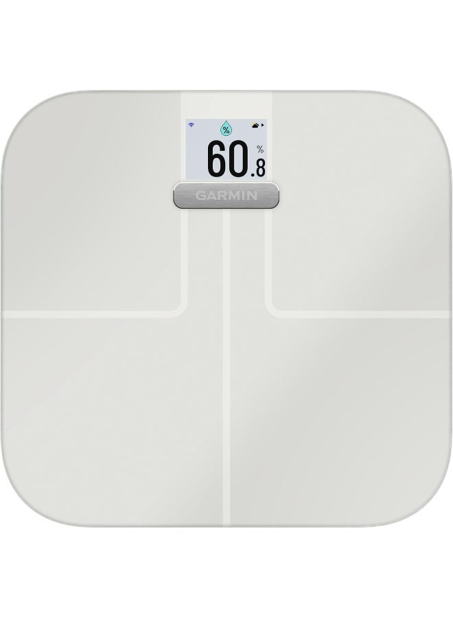 GARMIN ميزان GARMIN Index S2 الذكي - أبيض - Image 1