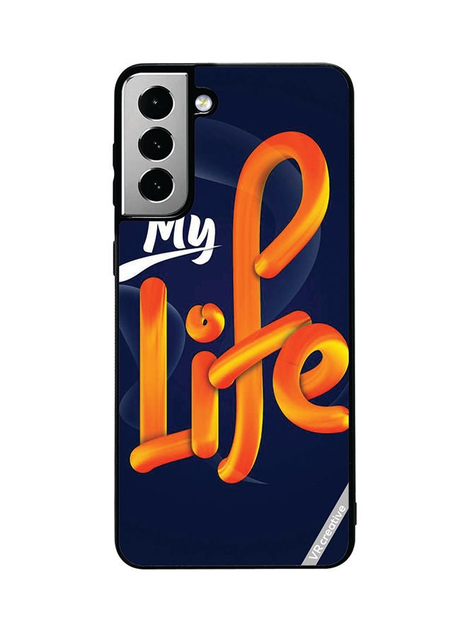 VR CREATIVE Protective Case Cover For Samsung Galaxy S21 FE 5G My Life Design Multicolour - Image 1
