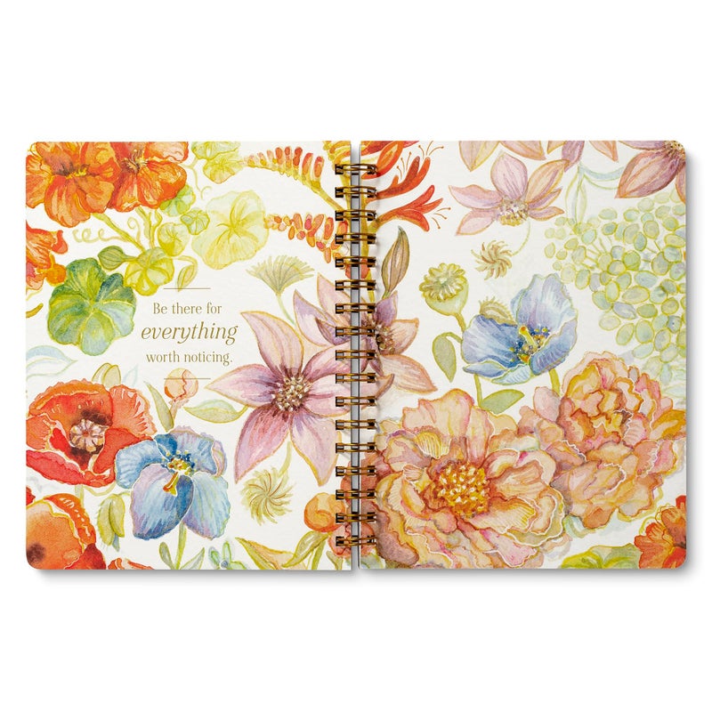 Compendium Spiral Notebook â€“ Seek Out Beauty Where It Lives. â€“ A Designer Spiral Notebook with 192 Lined Pages, College Ruled, 7.0" W x 9.25" H - Image 2