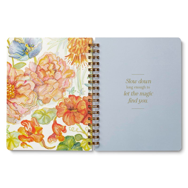 Compendium Spiral Notebook â€“ Seek Out Beauty Where It Lives. â€“ A Designer Spiral Notebook with 192 Lined Pages, College Ruled, 7.0" W x 9.25" H - Image 4