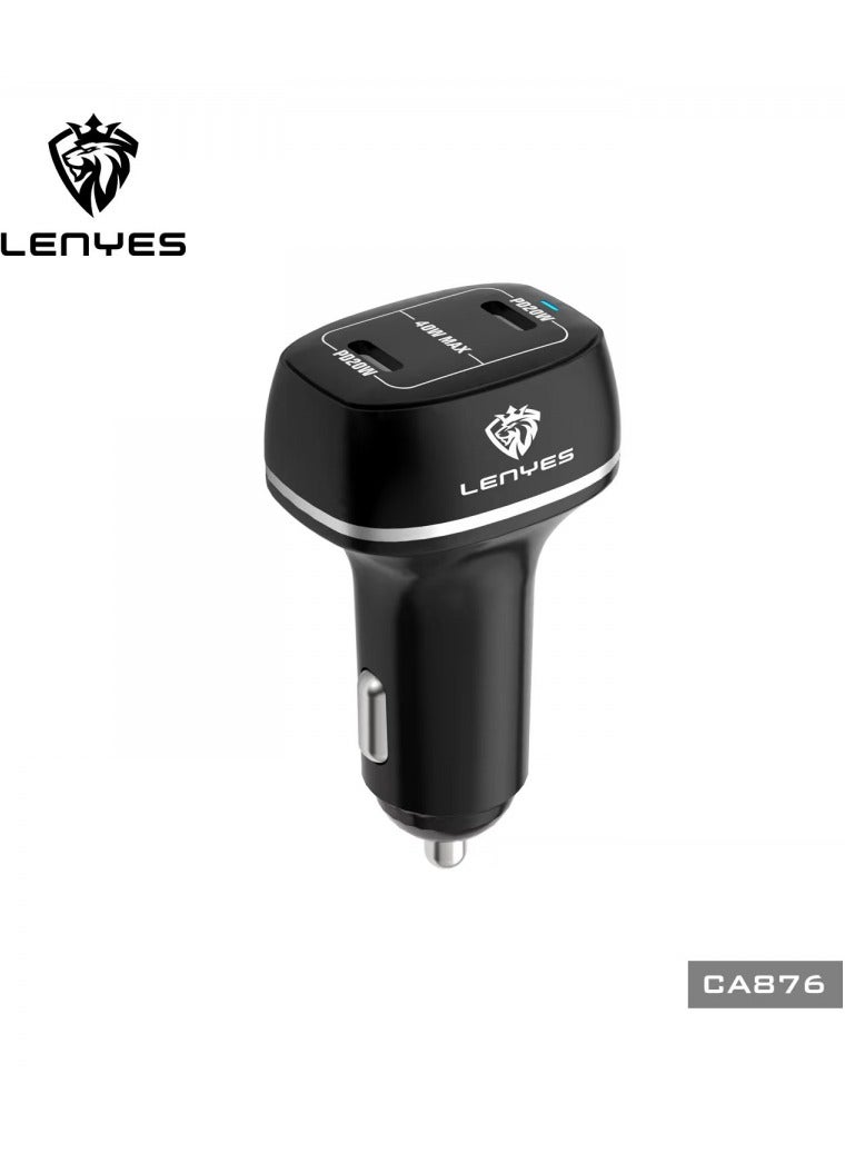 Lenyes Original Type C, CA876-PD CAR CHARGER - Image 1