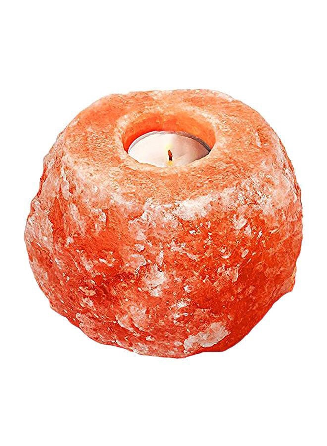 NIBEMINENT Tealight Candle Holder Orange 10cm 