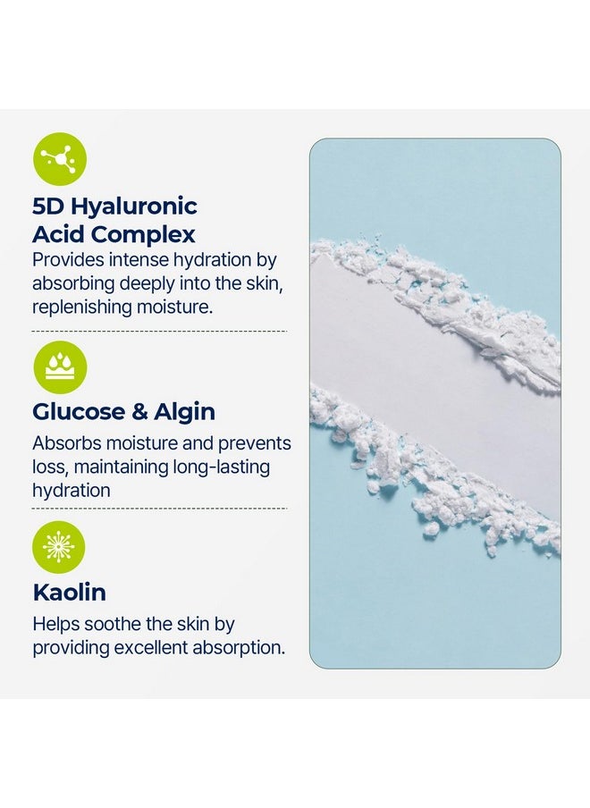 Torriden - Torriden DIVE IN Modeling Pack (pack of 5) | Intensive Hydration and Cooling | 5D Hyaluronic Acid Complex, Glucose & Algin, Kaolin - Image 1