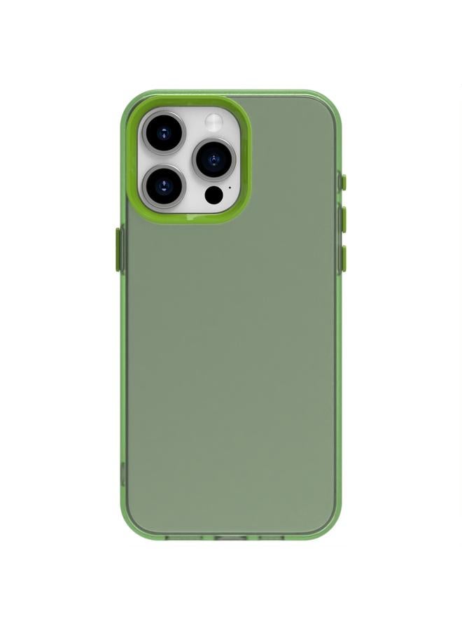 S-TOP Case For iPhone 15 Pro Candy PC Hybrid TPU Shockproof Phone Case - Image 2