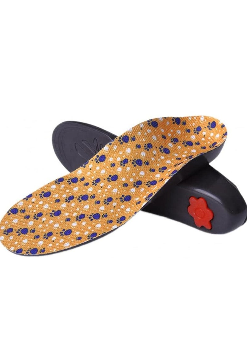Children's Arch Support Insoles, EVA Foam Inserts for Flat Feet, Comfortable and Breathable Design, Shock Absorption for Kids (Size 28 , 31) - Image 1