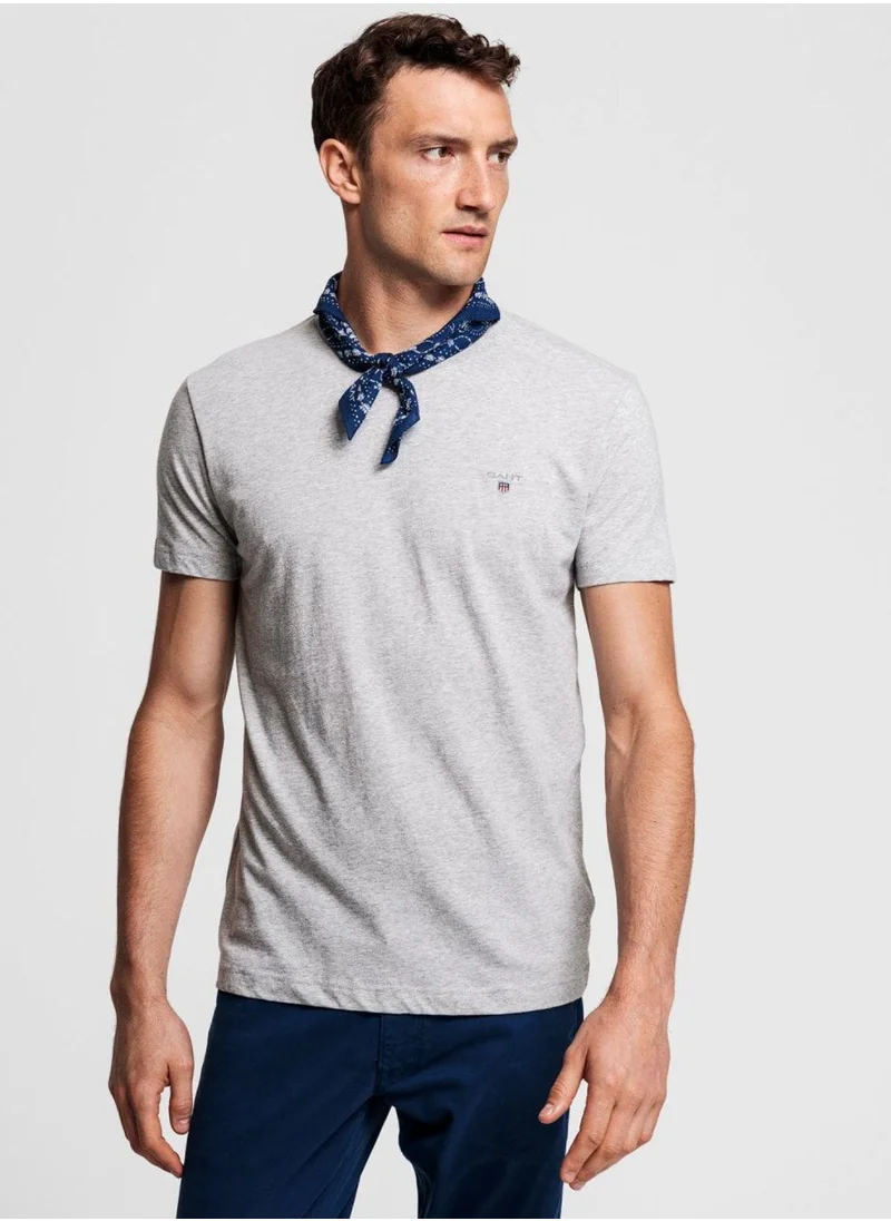 غانت Gant Original Slim Fit Crew Neck T-Shirt