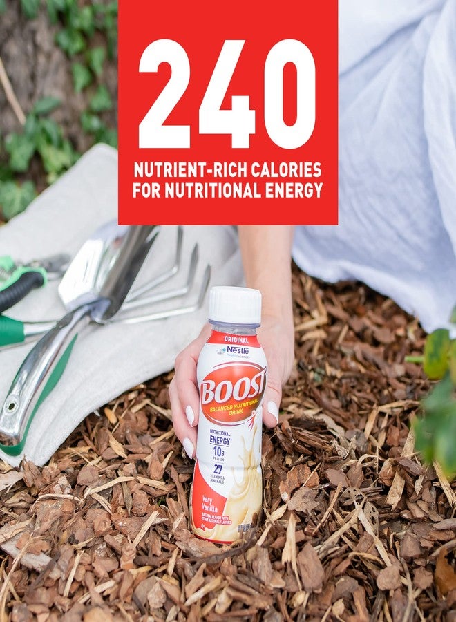 BOOST Original Ready to Drink Balanced Nutritional Drink, Very Vanilla, 8 FL OZ (Pack of 6) - Image 3