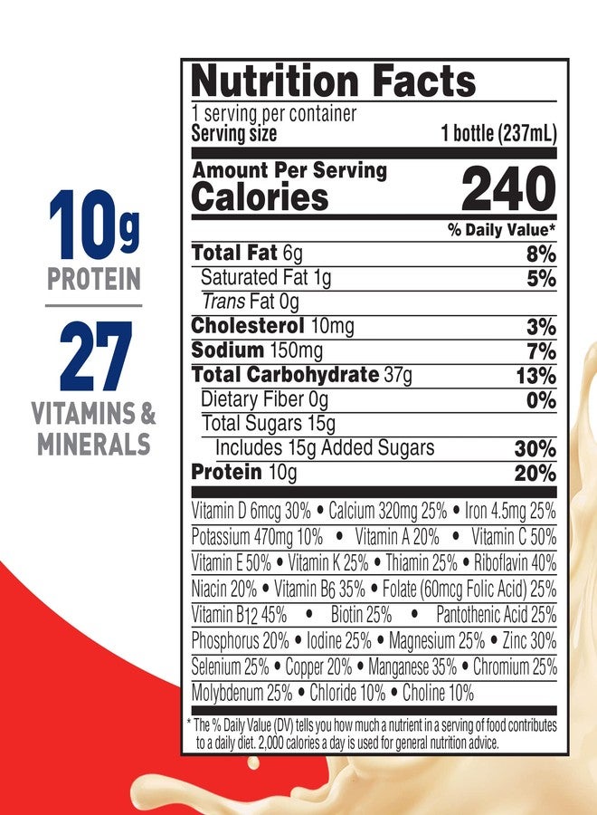 BOOST Original Ready to Drink Balanced Nutritional Drink, Very Vanilla, 8 FL OZ (Pack of 6) - Image 5