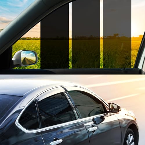 Vepagoo Car Window Tint Film 20% VLT- 20" in 20'Ft Ceramic Privacy Window Tint, Blocks UV/IR Rays, Heat & Glare - Scratch Resistance Car Window Film Roll - Image 1