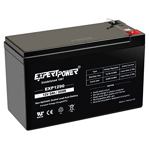 ExpertPower EXP1290 12 Volt 9 Amp Rechargeable battery - Image 1