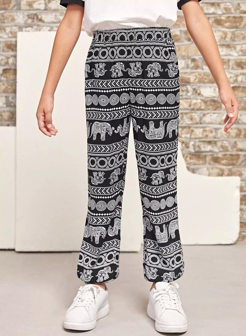 Boys Geo & Animal Print Pants - Image 3