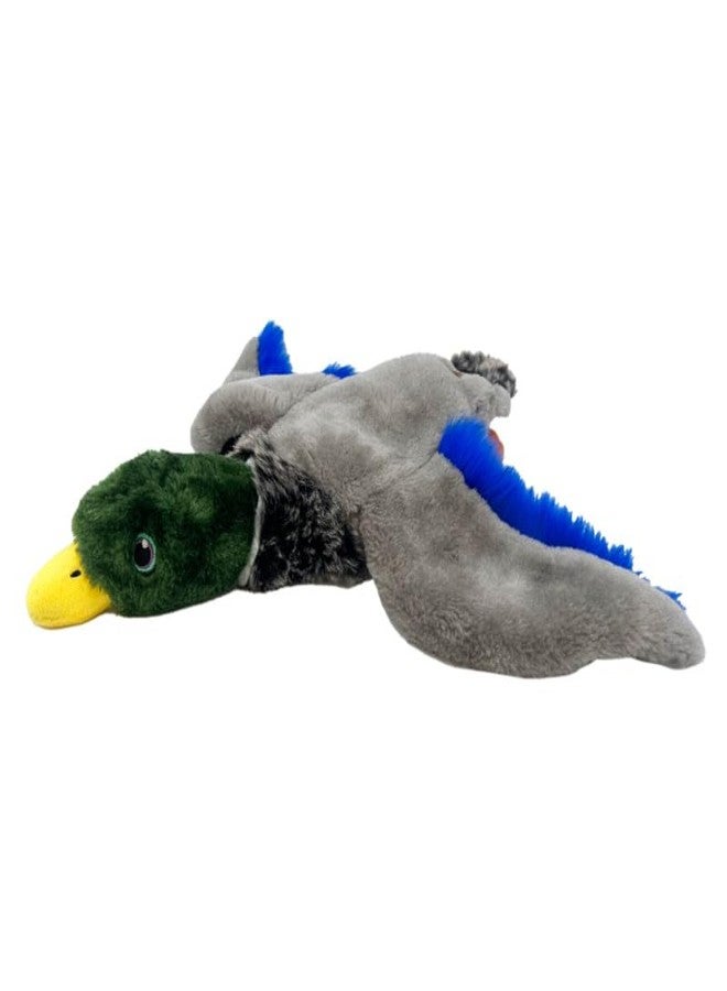 KONG Wild Low Stuff Creatures with Minimal Stuffing for Dogs (Mallard) - Image 2