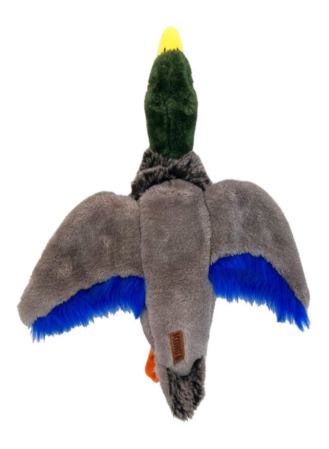 KONG Wild Low Stuff Creatures with Minimal Stuffing for Dogs (Mallard) - Image 1