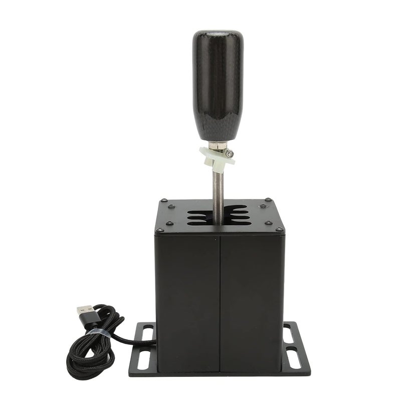 USB Racing Simulator Shifter with Carbon Fiber Grip Compatible for Logitech G29 G920 G27 G25 - Image 3