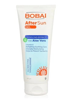 bobai After sun gel cooling effect with aloe Vera 