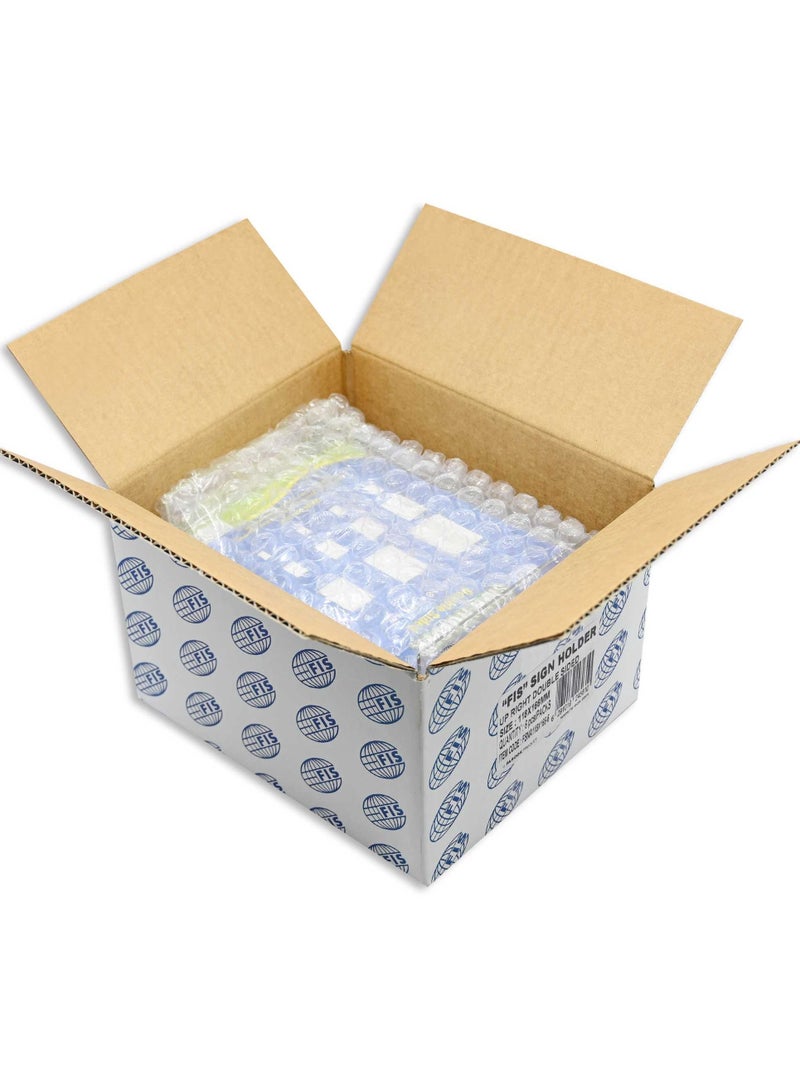 FIS  Sign Holder, Up Right Double Sided, 118X166 Mm Pack of 6 Pieces -FSNA118X166-6 - Image 3