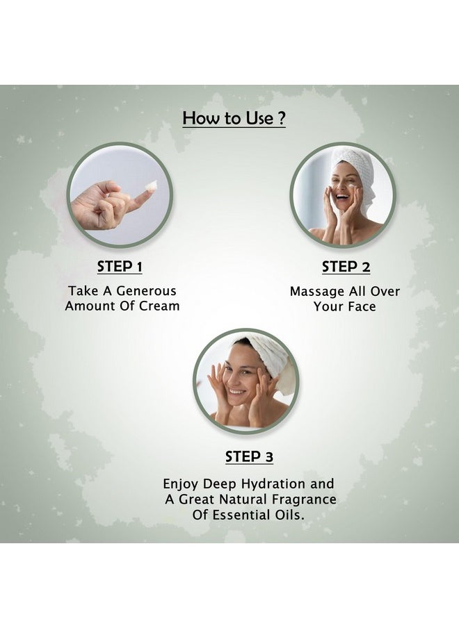 Teal & Terra - Vitamin E & Jojoba Ultrasmooth Softening Face Moisturizer Cream (100Ml) Tightens Skin & Reduces Open Pores Enriched With Cocoa Butter Jasmine Oil & Geranium - Image 1