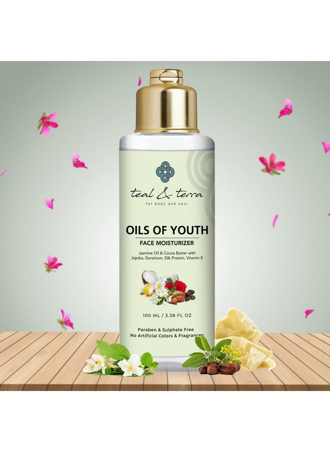 Teal & Terra - Vitamin E & Jojoba Ultrasmooth Softening Face Moisturizer Cream (100Ml) Tightens Skin & Reduces Open Pores Enriched With Cocoa Butter Jasmine Oil & Geranium - Image 1