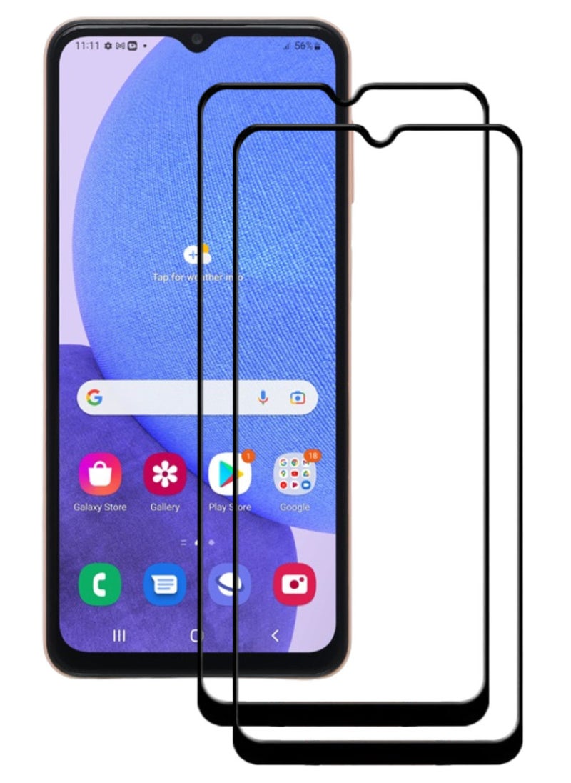 أكاليكس قطعتين، حماية شاشة، لهاتف سامسونج جالاكسي A23، جودة ممتازة. - Image 1