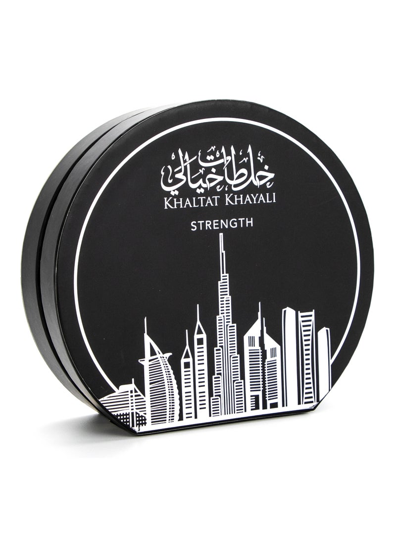 my perfumes STRENGTH from KHALTAT KHAYALI Solid Incense Bakhoor for Unisex, 100gm - Image 5